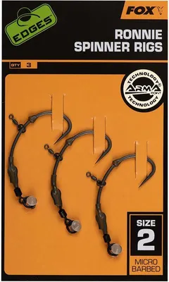 Productafbeelding van Fox Ronnie Medium Curve Rigs - Haken voor karpervissen, maat: 2