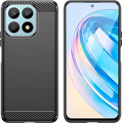 Produktbild von Handyhülle Cover Handy Schutzcase Schutzhülle Für Honor X8a 4G Carbon Hülle Schwarz