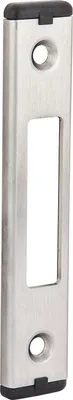 Produktbild von WSS Schließblech gerade U-förmig, 120 x 24 x 6 mm, einseitig versetzt, Edelstahl