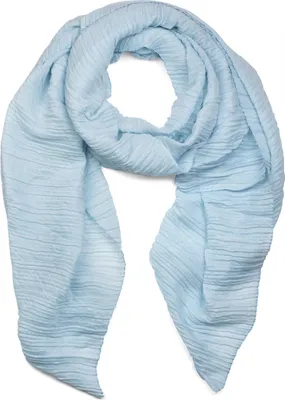 Produktbild von styleBREAKER Damen Schal fein gekreppt | Leichter Plissee-Schal für stilvolle Looks | Elegantes Halstuch mit fließenden Falten | Modisch Vielseitig & Angenehm weich | 96 x 192 cm