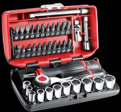 Produktbild von Facom 1/4Z Steckschluesel-Satz, 38tlg