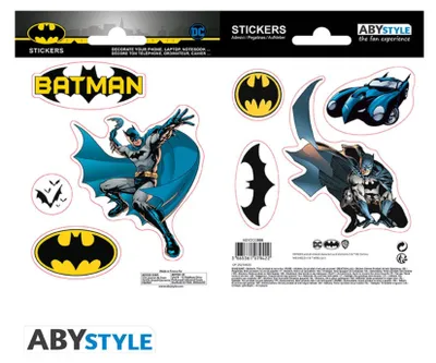 Produktbild von DC COMICS - Stickers - 16x11cm/ 2 sheets - Batman and Logo