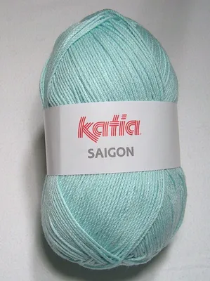 Produktbild von SAIGON von Katia - helles türkis (14) - 100 g / ca. 300 m Wolle