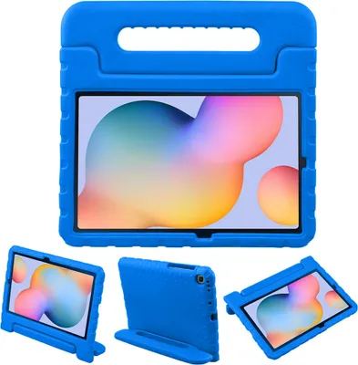 Produktbild von Samsung Galaxy Tab S6 Lite 2024, Samsung Galaxy Tab S6 Lite 2022, Samsung Galaxy Tab S6 Lite Hülle: imoshion Back Cover mit Griff Kindersicherung