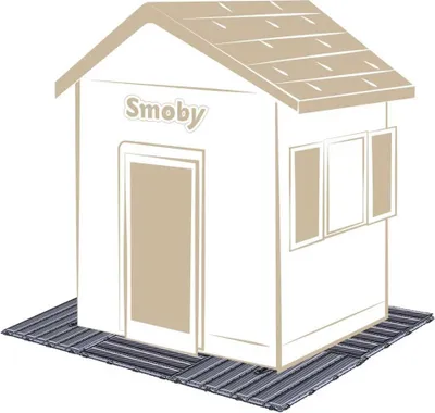 Produktbild von Smoby Bodenplatten-Set mit Klicksystem, 6 Stück