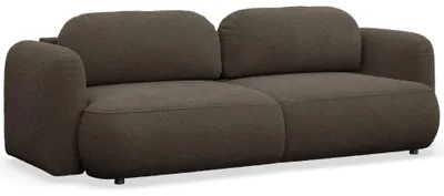 Produktbild von Selsey Tvoya – 3-Sitzer Schlafsofa mit Bouclé-Bezug, Braun