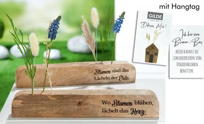 Obrázek produktu pro Gilde wood "Flowerbar" VE 4 so 41388