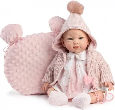 Image de MuÑecas Guca Mary Poupée bébé sans cheveux Rose  Rose Taille unique