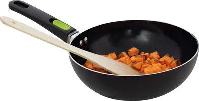 Produktbild von Aluminium-Wokpfanne mit Keramikbeschichtung, Ø 24 cm