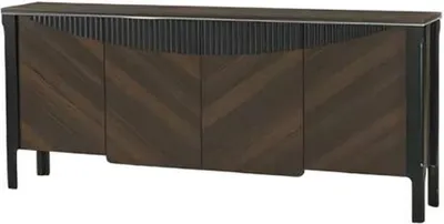 Produktbild von Büroschrank Sideboard Anrichte Kommode Beistellschrank Holz Arbeitszimmer