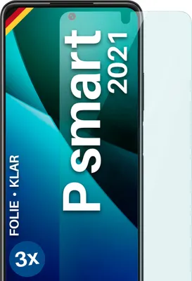 Produktbild von moex® 3x Schutzfolie kompatibel mit Huawei P smart 2021 - Displayschutzfolie dünn Folie, Klar