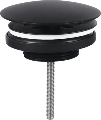 Obrázok produktu pre Dizajnový umývadlový výpust s driekom 1 1/4" matne čierna