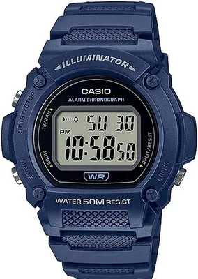 Produktbild von Casio W-219H-2A + Box Herrenuhr