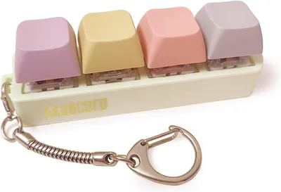 Immagine prodotto di Tastiera giocattolo antistress per adulti - Tastiera giocattolo - Portachiavi - Divertente - Colorato