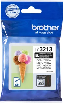 Immagine prodotto di Brother LC3211BK - Nero - Originale - Cartuccia d'inchiostro