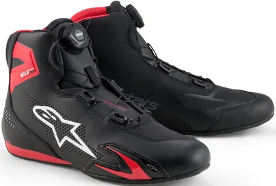 Zdjęcie produktu dla Buty motocyklowe Alpinestars Celer, czarne/czerwone, rozmiar 10