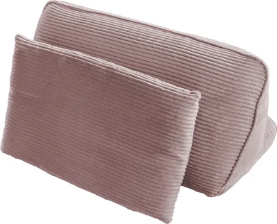 Produktbild von KAWOLA Rückenkissen WIOLO SOFT Cord rosa