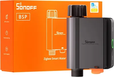 Zdjęcie produktu dla SONOFF SWV Zigbee3.0 Inteligentny zawór wodny Inteligentny czasowy przełącznik nawadniania Śledzenie danych historycznych z 6 miesięcy
