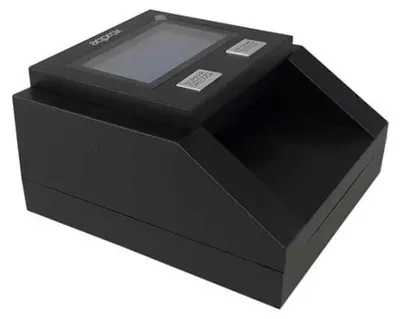 Productafbeelding van Geschatte specificaties: appBILLDETECTOR, multi-valuta, kleur, infrarood (IR), magnetisch, afmetingen, watermerk, zwart, LCD-scherm, DC/batterij, 143 mm