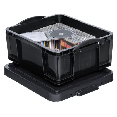 Produktbild von Really Useful Box Aufbewahrungsbox 18,0 l schwarz 48,0 x 39,0 x 20,0 cm
