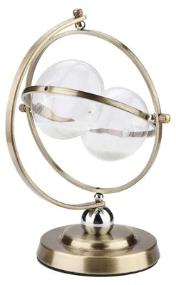 Produktbild von Zandloper, 15 Minuten Timer – Metall – Vintage-Sanduhr – Keramik/Eisen – 26x19 cm – Einzigartige Dekoration
