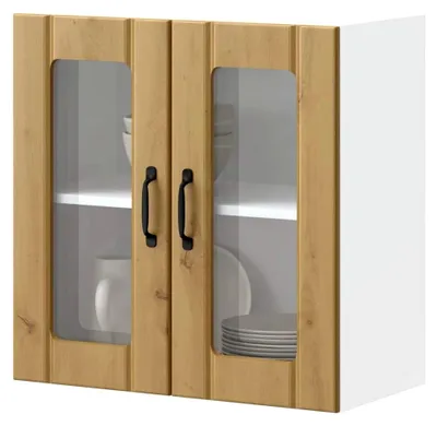 Produktbild von Küchenoberschrank mit Glastür Lucca, 60 x 31 x 60 cm