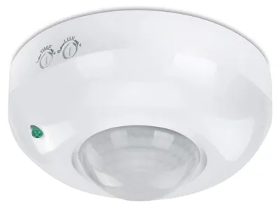 Productafbeelding van Infrarood bewegingsmelder plafond binnen, 360° detectie, IP20, wit