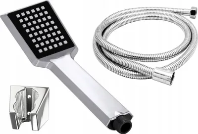 Obrázek produktu pro Granitan | Sprchový set CARO PRO - Chrom - Vysoce kvalitní ruční sprcha s flexibilní hadicí - Anticalc trysky