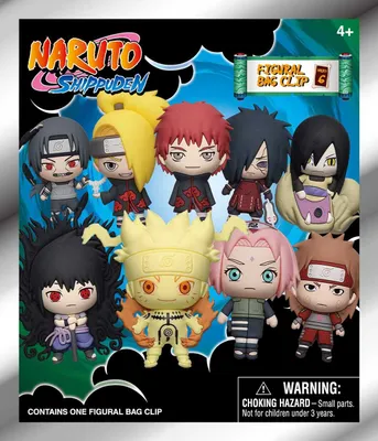 Produktbild von Naruto 3D PVC-Taschenanhänger Series 6 Display (24)
