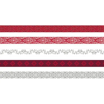 Immagine prodotto di 5 nastri washi 5 m x 1,5 cm - Barocco