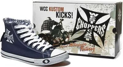 Image de West Coast Choppers Hi Warrior Chaussures de sport Bleu EU 45 Homme Bleu EU 45