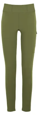 Image de Legging de sport "Monira" pour femmes, idéal pour la randonnée, modèle RG13314 (taille 44 française, coupe standard), couleur olive