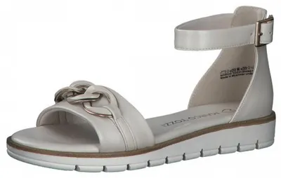 Produktbild von Marco Tozzi Damen Klassische Sandalen 2-28610-42 403 Farbe: Beige Größe: 39