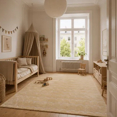 Produktbild von Kinder Teppich Happy Kids Wolken, Größe:160x230 cm