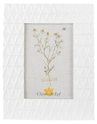 Obrázok produktu pre Rám na obraz Clayre & Eef 10x15 cm biely polyresin