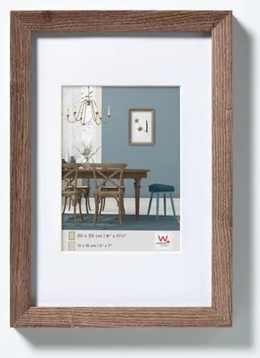 Produktbild von Walther, EF070N,Fiorito Holzrahmen 50x70 cm, nussbaum