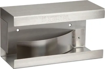 Produktbild von Kerbl Wandhalter für Einmalhandschuhe aus Edelstahl