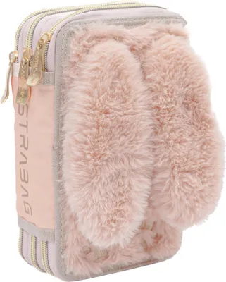 Produktbild von Dreifaltige Federmappe mit Zubehör Fluffy Bunny AC31 Astrabag