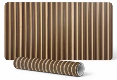 Produktbild von Rutschfeste Schreibtischunterlage mit Metallstreifenmuster, 90 x 45 cm