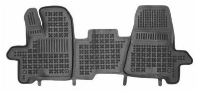 Produktbild von Gummifußmatten für Ford Transit (2013+) - Schalenmatten
