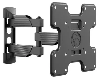 Produktbild von Hagor 8427, 109,2 cm (43"), 100 x 100 mm, 200 x 200 mm, -5 - 12°, 90 - 90°, Schwarz