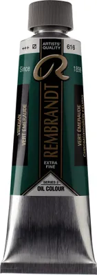 Produktbild von Rembrandt Ölfarbe Tube 150 ml Chromoxidgrün Feurig 616