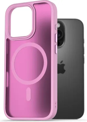 Produktbild von AlzaGuard Matte Case Kompatibel mit Magsafe pro iPhone 16 Pro růžový