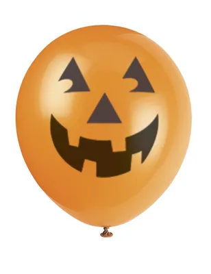 Produktbild von Luftballons Halloween Kürbis | 6 Stück ca. 30cmØ