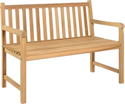 Obrázek produktu pro Zahradní lavice 114 cm masivní teakové dřevo