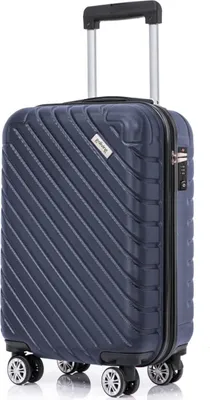 Produktbild von Goliving Handgepäckkoffer mit Rollen – 53x35x23cm – Trolley – leicht – TSA-Schloss – 38L – Blau