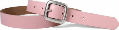 Produktbild von Ledergürtel Damen Echtleder 2,8 cm, eckige Schnalle silber, Gürtel FRONHOFER