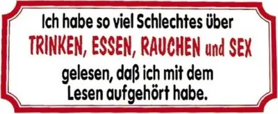 Produktbild von PVC Aufkleber Fun Auto-Applikation Spass-Motive und Sprüche - Ich habe so viel... -303373 - Gr. ca. 17 x 8 cm