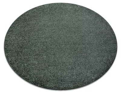 Image de TAPIS cercle INDUS vert 27 plaine MÉLANGE vert cercle 150 cm