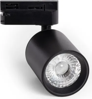Produktbild von 1-Phasenstromschiene LED-Strahler 10W Dimmbar Mallet Schwarz 3000K Warmweiß